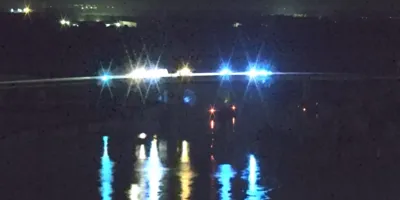 Large emergency response spotted on Thomas Rhodes bridge, lanes blocked off