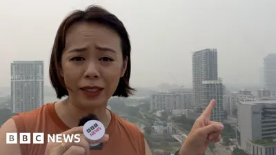 Watch: Indonesia wildfires shroud Singapore's skyline in toxic haze