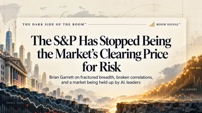 Goldman’s Brian Garrett: The S&P Has Stopped Being the Market’s Clearing Price for Risk