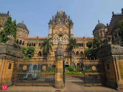 Two injured as part of ceiling collapses at CSMT in Mumbai