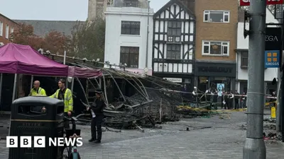 Police investigate fire at Kingston's Ancient Market