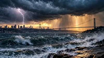 18 Ekim Pazar Hava Durumu: İstanbul Dahil Çok Sayıda İlde Şiddetli Yağış ve Fırtına Alarmı!