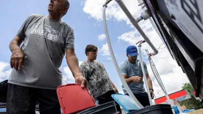FEMA says it's providing water trailers to Puerto Rico amid water crisis