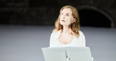 Isabelle Huppert Performs 'Bird' in Seoul
