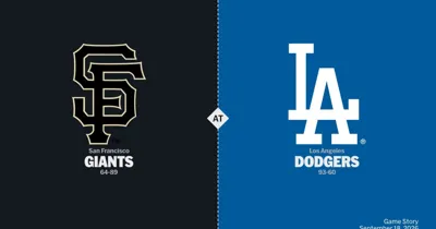 San Francisco Giants at Los Angeles Dodgers Game Story, Scores/Highlights - 09/18/2026