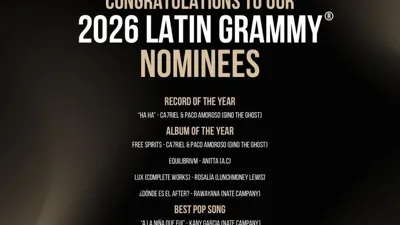 Prescription Songs Roster Earns Multiple Latin Grammy Nominations