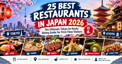 30 Best Restaurants in Japan 2026: Complete Food Guide