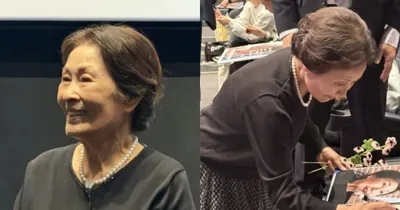 Kim Hye-ja returns to stage greeting at Busan film event after health rumors