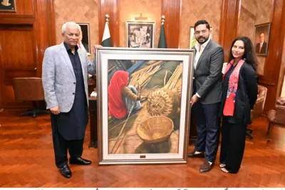 Pakistani Art to Be Promoted on Global Platforms, Governor Sindh Says