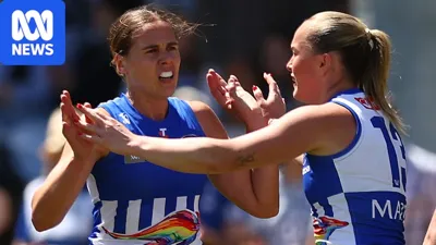 Roos get past Dockers as Blues and Hawks taste victory