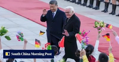 Xi tells German president China and EU must ‘stay anchored to their partnership’