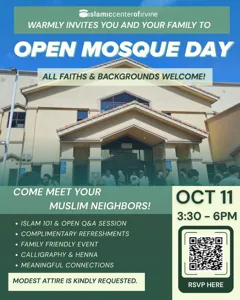 Open Mosque Day | Islamic Center of Irvine