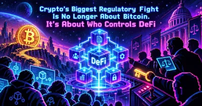 Crypto’s Biggest Regulatory Fight Is About Who Controls DeFi