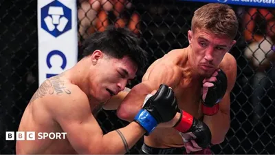 UFC: Britain's Callum Connor earns contract despite Contender Series defeat
