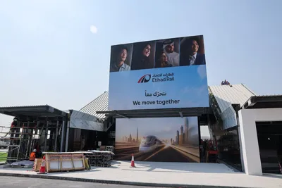 Dubai Etihad Rail station's Metro pedestrian bridge to open tomorrow