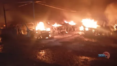 Fire destroys 21 exotic cars at Lagos workshop