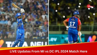 Highlights | IPL 2024 MI vs DC: Mumbai Indians Beat Delhi Capitals By 29 Runs