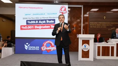 Esenler Belediyesi bütçesinin yarısı yatırıma